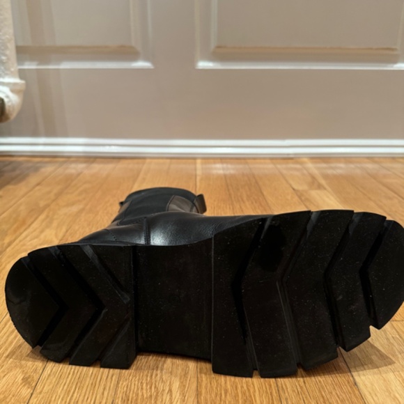 3.1 Phillip Lim - Kate Lug-Sole Leather - Combat Boot - Picture 8 of 11